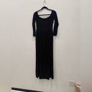 Elegant Black Maxi Dress